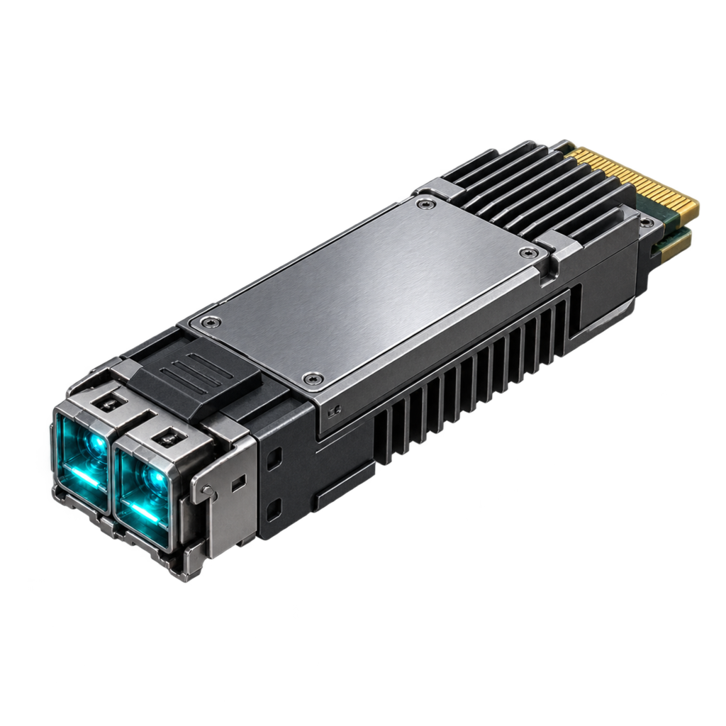 1.6-terabit optical transceiver module